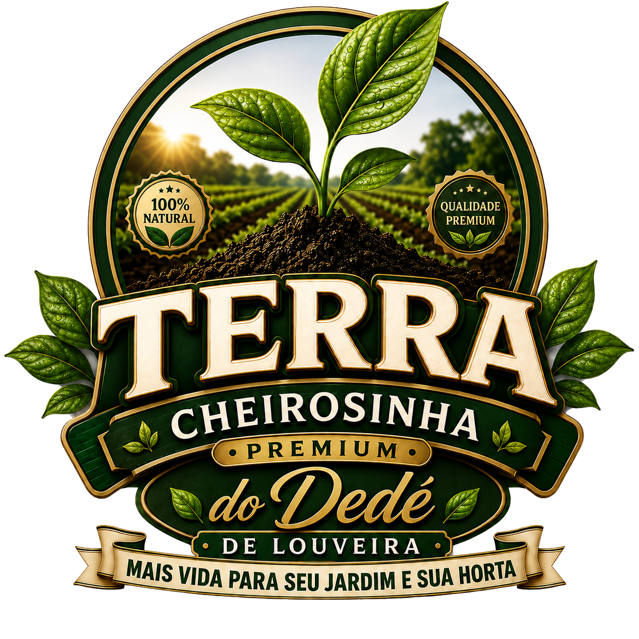 Logo Terra Cheirosinha do Dedé